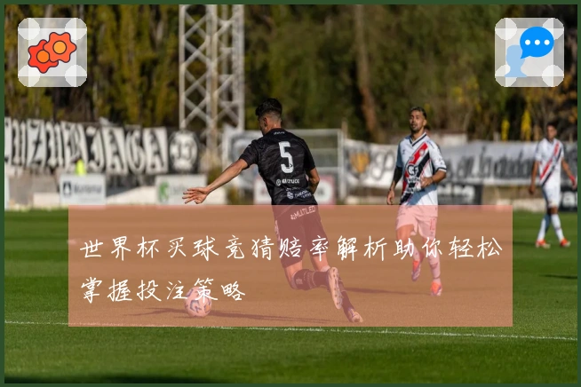 世界杯买球竞猜赔率解析助你轻松掌握投注策略